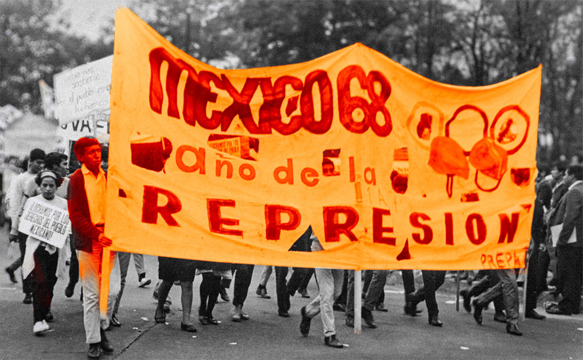 El Movimiento de 1968 fue disuelto violentamente con la masacre de Tlatelolco en la Plaza de las Tres Culturas. (Archivo)
