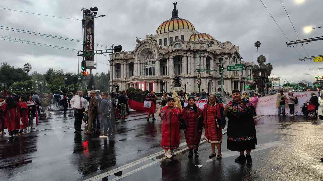La protesta se realizó este jueves, con el objetivo de exigir una vivienda digna. (Foto: Jorge Becerril)