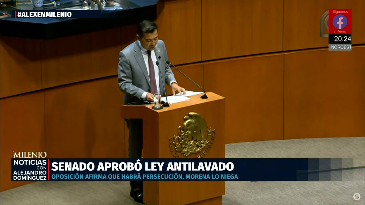 Senado da luz verde a Ley Antilavado con críticas a ciudadanos informales