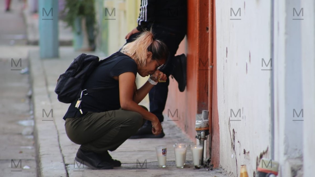 La vivienda permanece bajo resguardo de elementos de la Policía Municipal y la Guardia Nacional.
