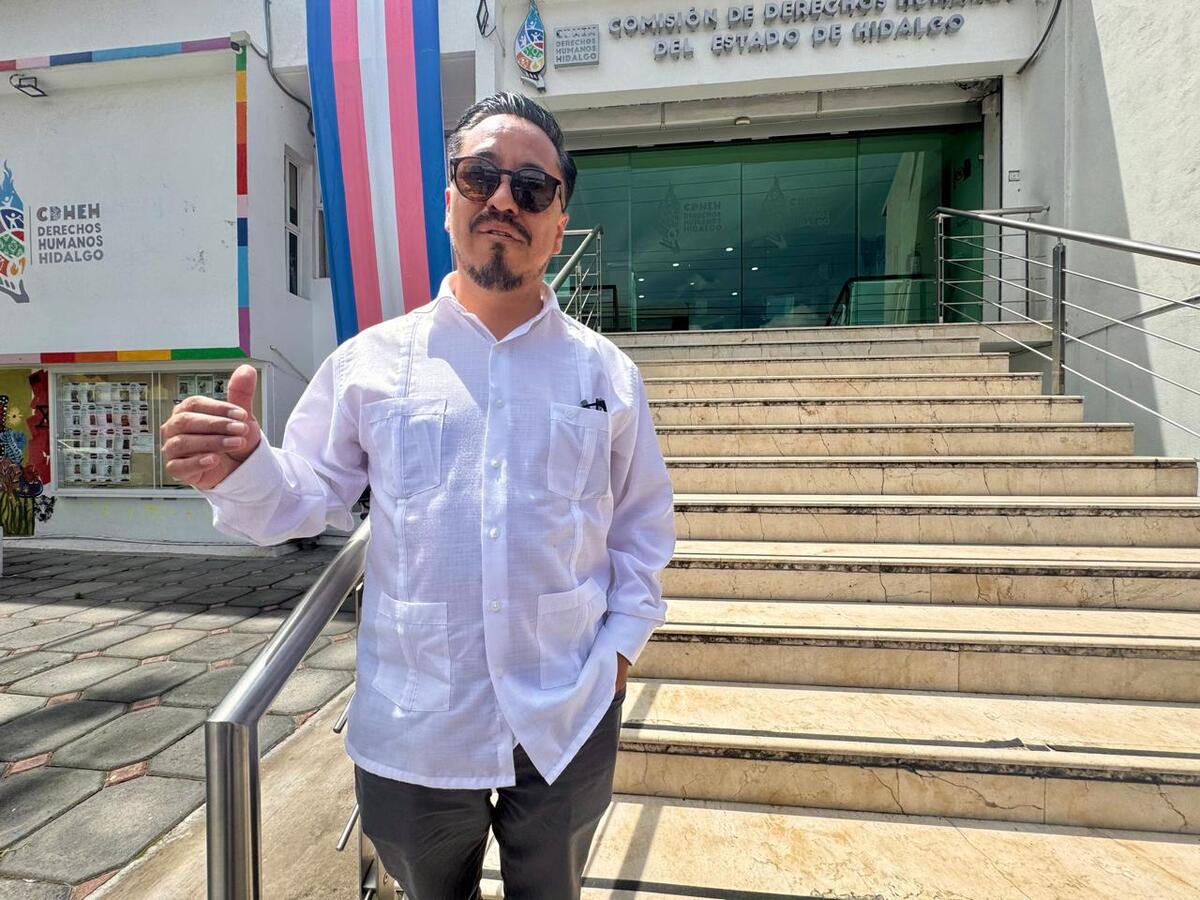 Carlos Montaño Rodríguez, presidente municipal de Epazoyucan. (Victor Valera)