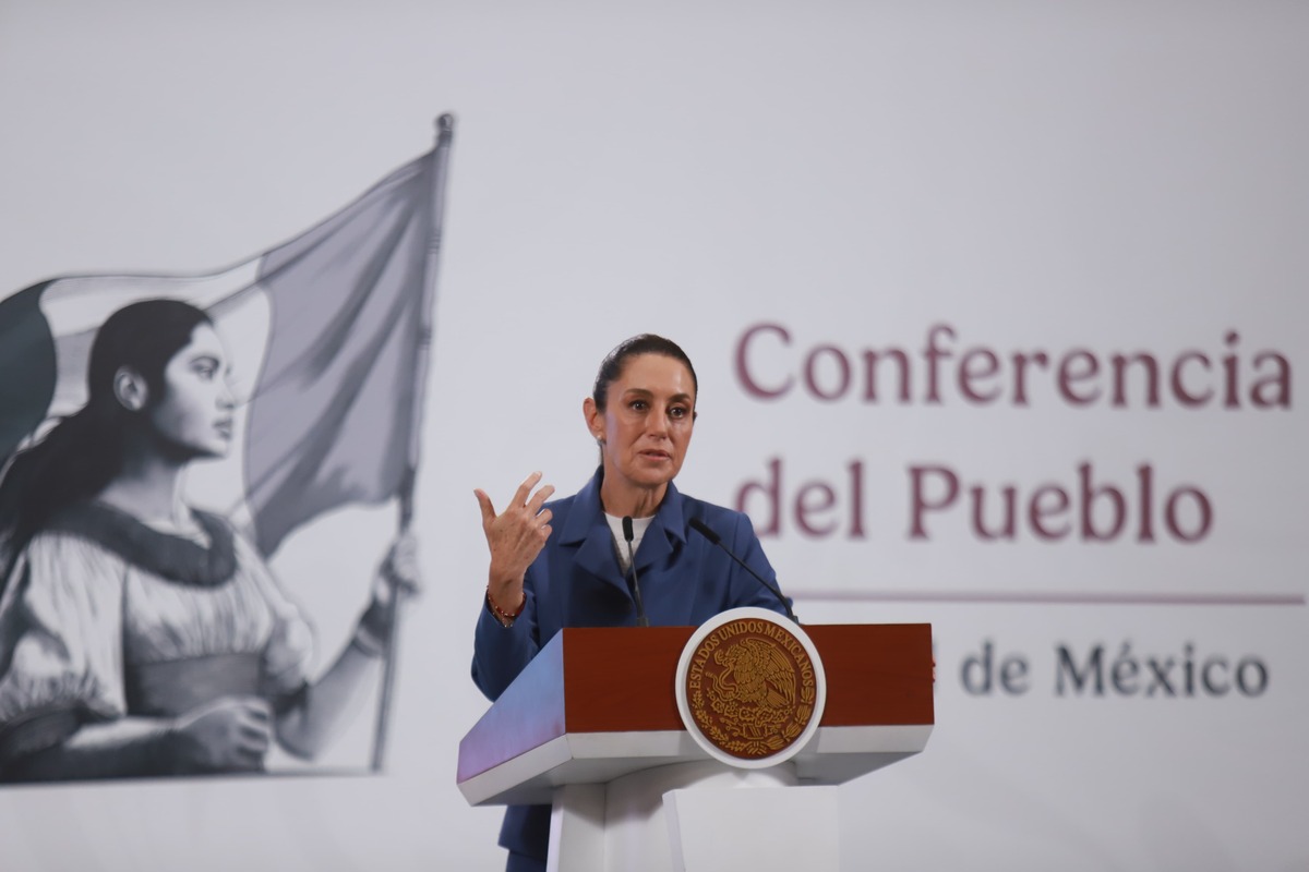 Claudia Sheinbaum señala que la oposición acusa de censura al gobierno | Juan Carlos Bautista