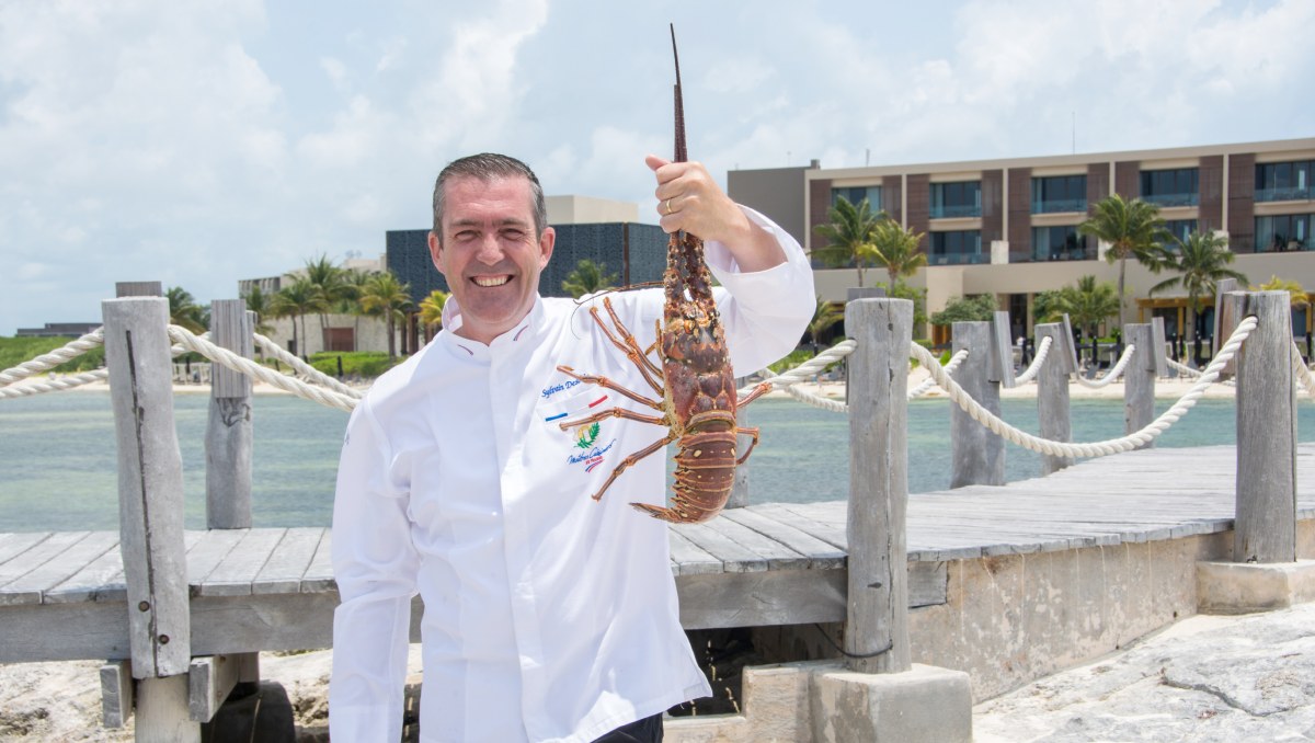 El chef ejecutivo Sylvain Desbois