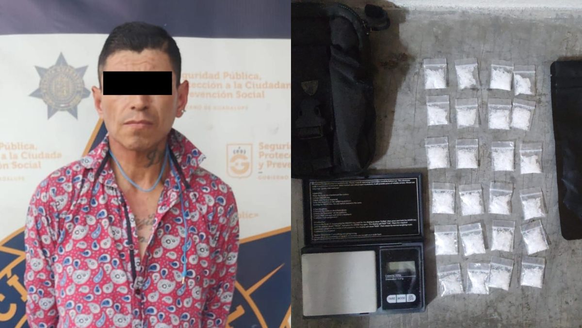 El hombre fue identificado como Mario “N”, de 42 años, quien intentó huir al notar la presencia policiaca, pero fue interceptado. Especial
