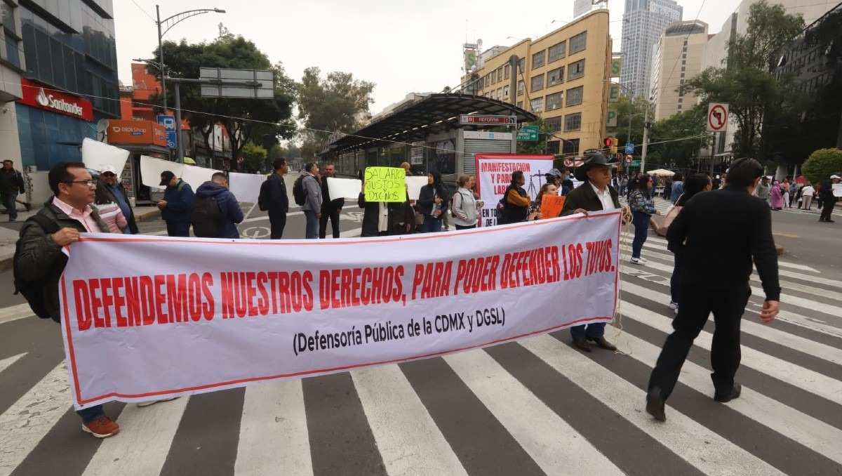 Marchas y bloqueos hoy en CdMx | FOTO: Javier Ríos