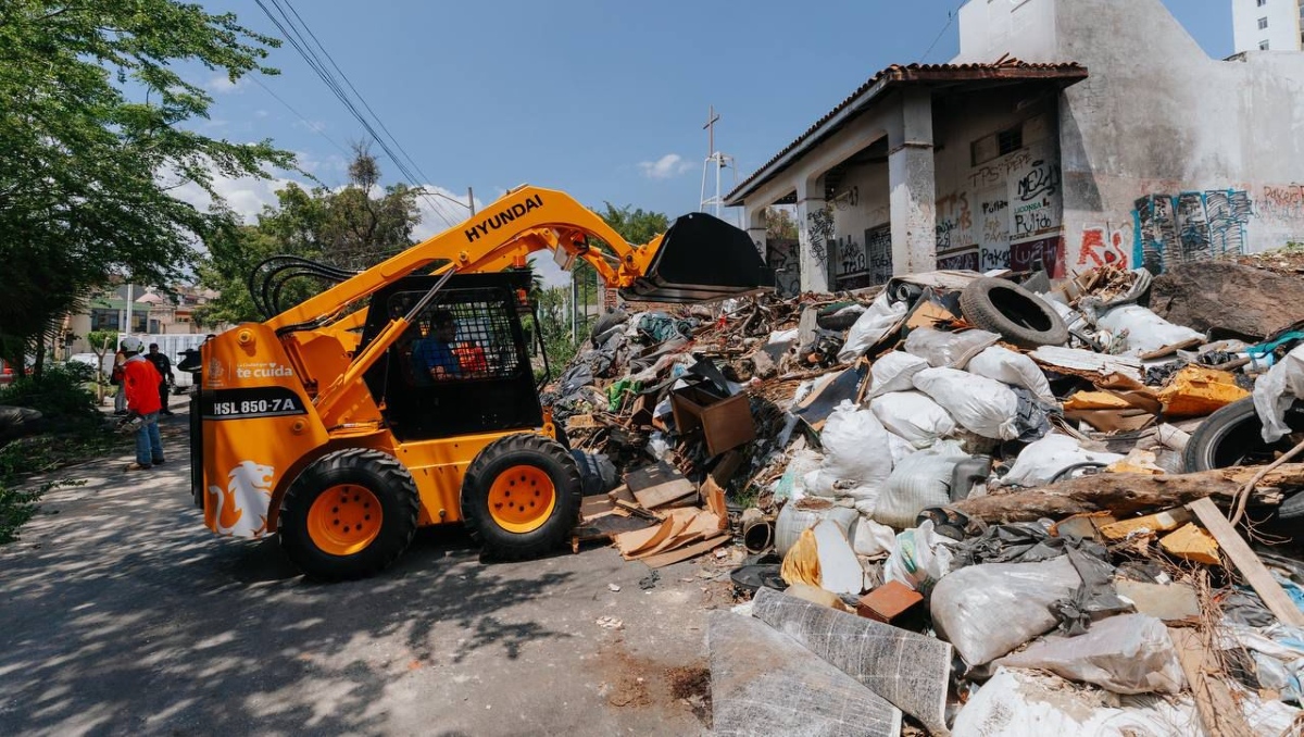 El municipio de Guadalajara estrenó unidades durante el operativo de limpieza (Foto: Cortesía)