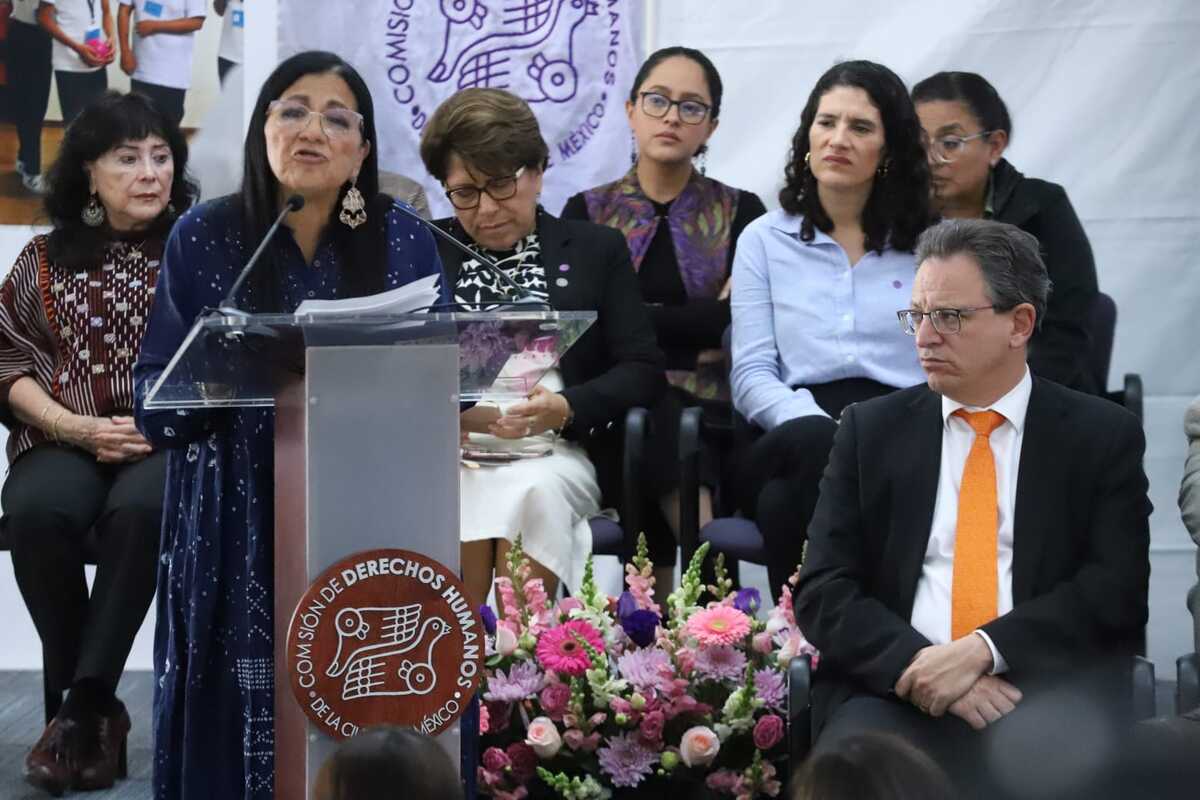 Nashieli Ramírez Hernández; titular de la Comisión de Derechos Humanos de la Ciudad de México.  | Foto: Jesús Quintanar