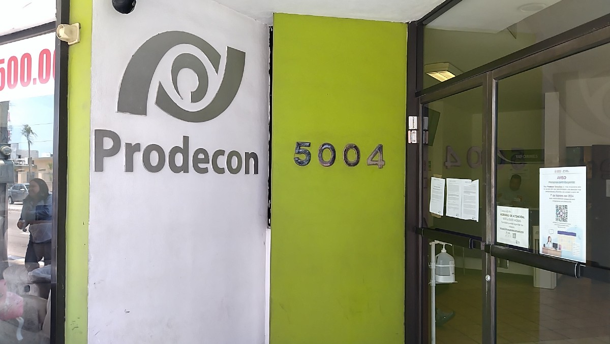 Oficinas de Prodecon Tamaulipas.