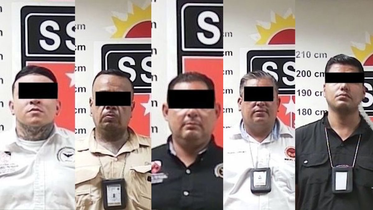 Robert "N", Jesús "N", Jesús "N", Alejandro "N" y José "N" fueron puestos a disposición del Ministerio Público. / Especial