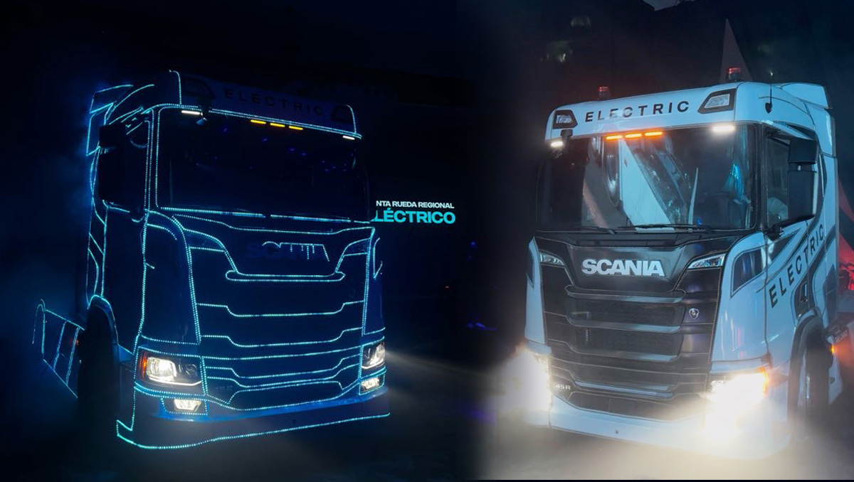 Scania presentó en México su primer camión eléctrico regional 100 por ciento libre de emisiones