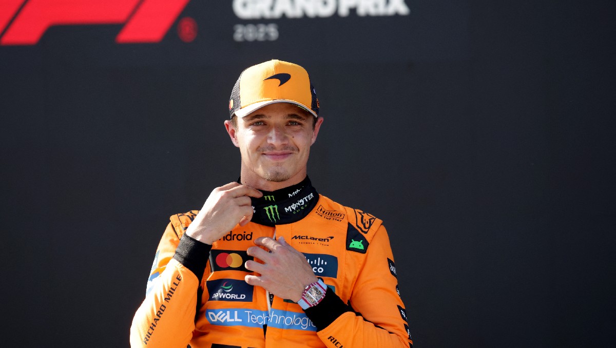Lando Norris gana la pole position del Gran Premio de Austria (Reuters)