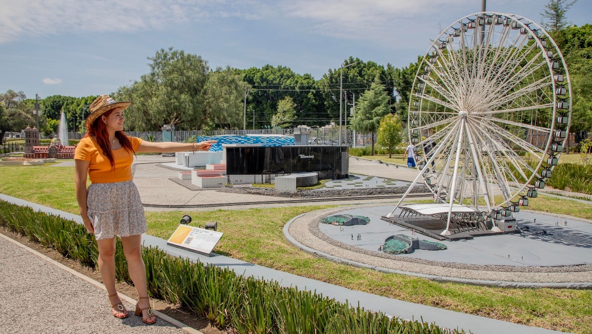 Paseo de Gigantes, lugar para conocer el mundo a escala en Puebla | Melanie Torres