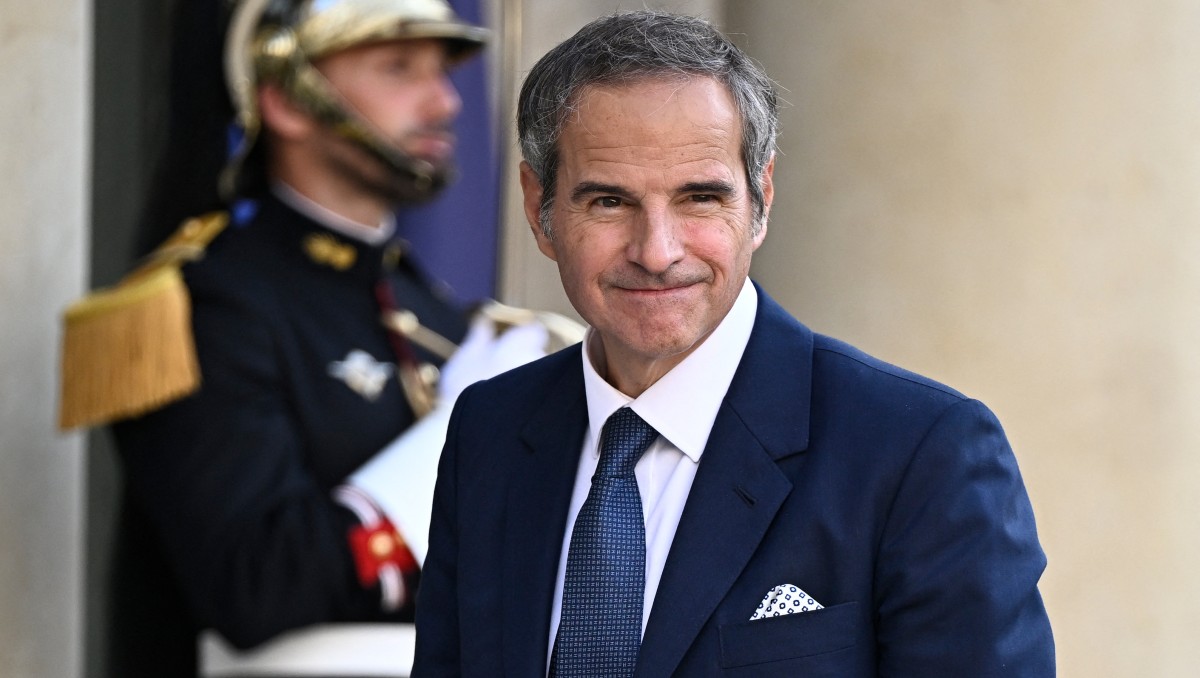 Rafael Grossi, director de la OIEA. (Foto: AFP)