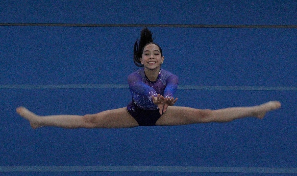 Valeria Tello, gimnasta lagunera. | Manuel Guadarrama