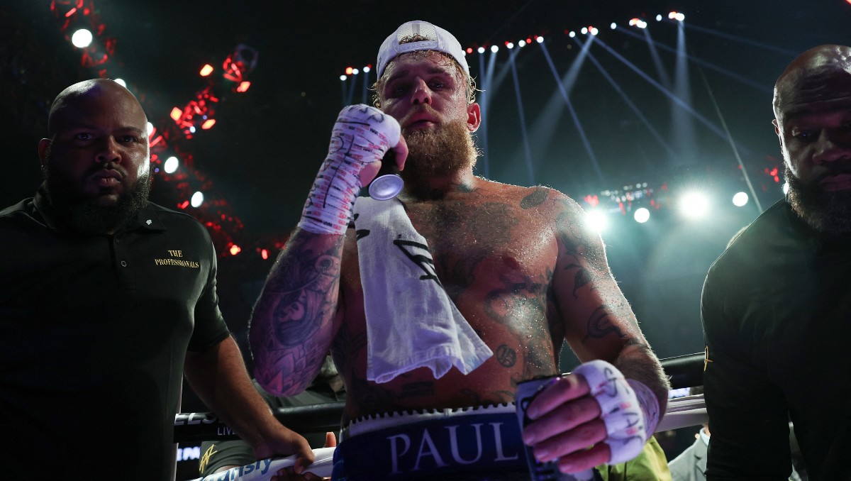 Jake Paul vence a Julio César Chávez (AFP)