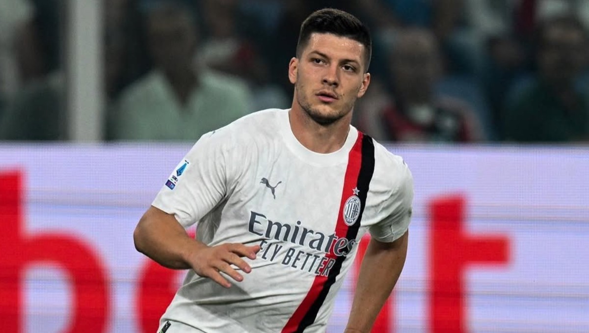 Luka Jovic jugó dos temporadas con Milan (Instagram @ lukajovic)