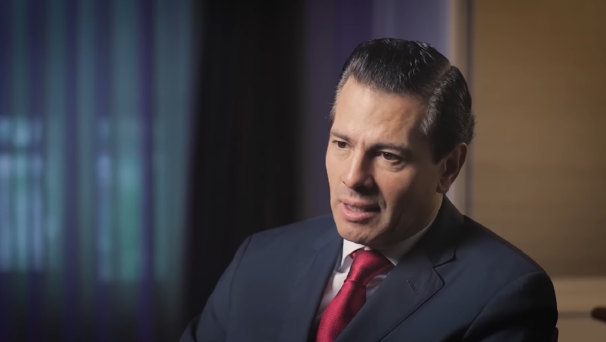 El ex presidente Enrique Peña Nieto durante su participación en el documental sobre Texcoco. (Especial)