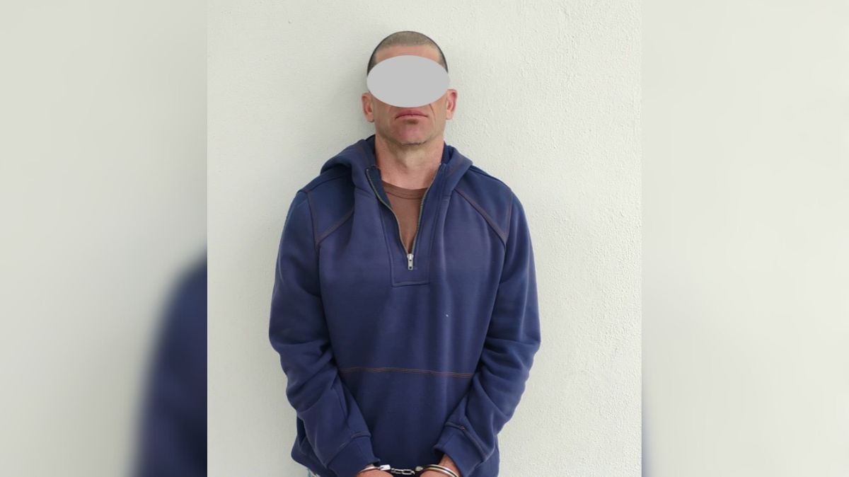 El presunto responsable fue puesto a disposición de la Fiscalía General del Estado, junto con el arma homicida.| Especial