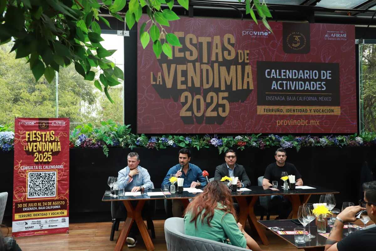 Turismo y vino: derrama de 800 mdp por la Vendimia 2025 en Baja California
