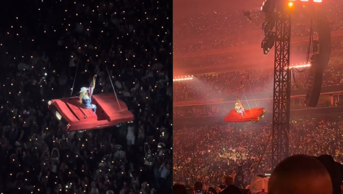 Beyoncé casi cae de varios metros en su concierto | TIKTOK