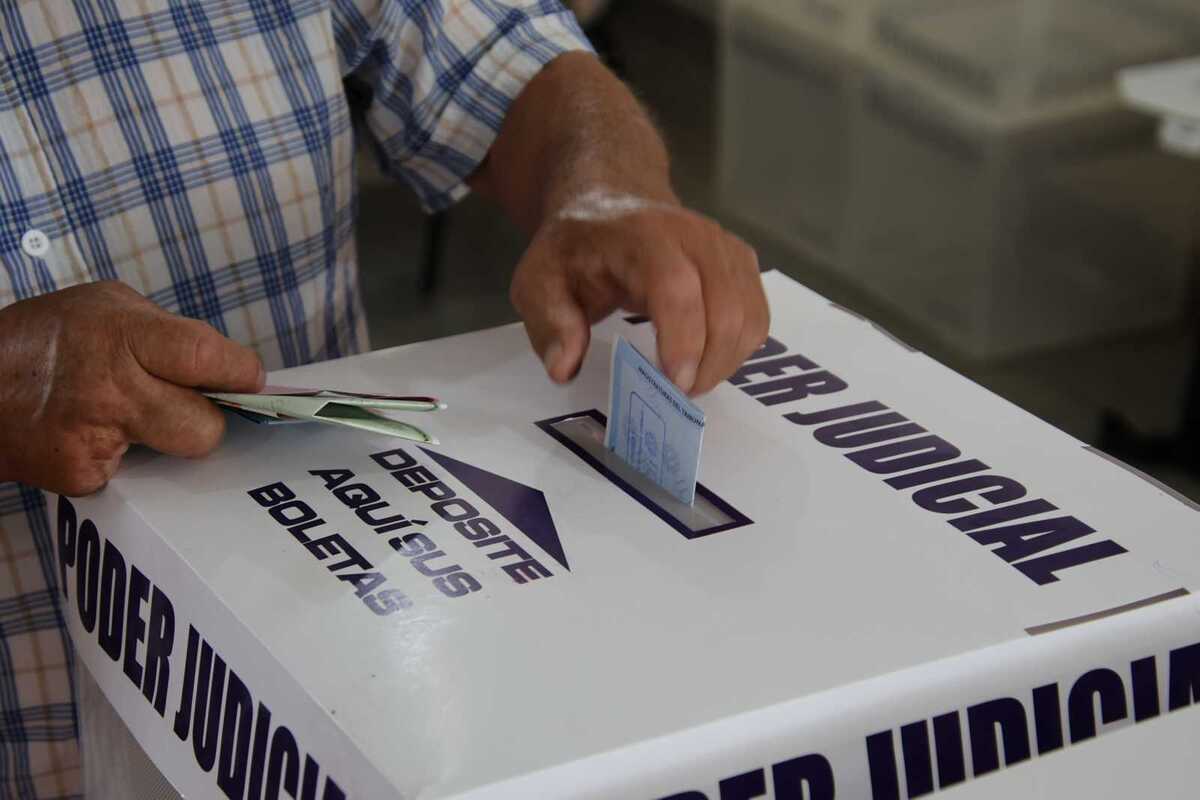 En Coahuila, concluye proceso electoral judicial con sesión del INE.| Verónica Rivera