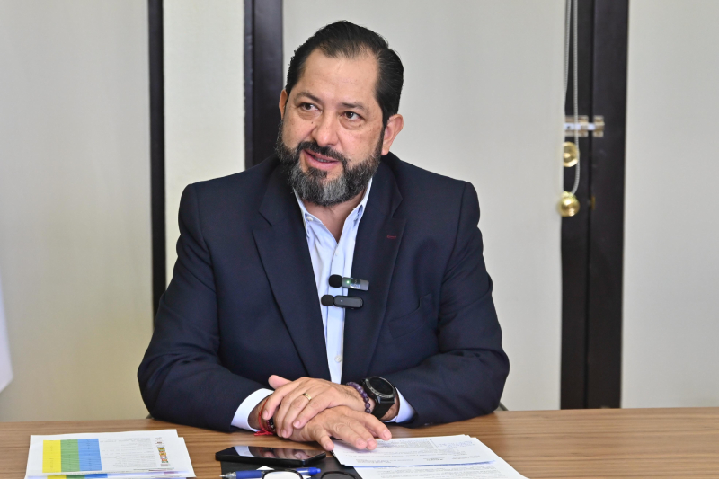 Diputado Francisco Vázquez, presidente de la Junta de Coordinación Política del Congreso mexiquense