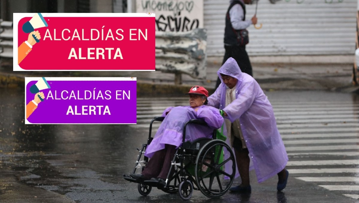 Las fuertes lluvias activaron la alerta Púrpura en CdMx  ocasionando afectaciones para algunas alcaldías | Ariana Pérez