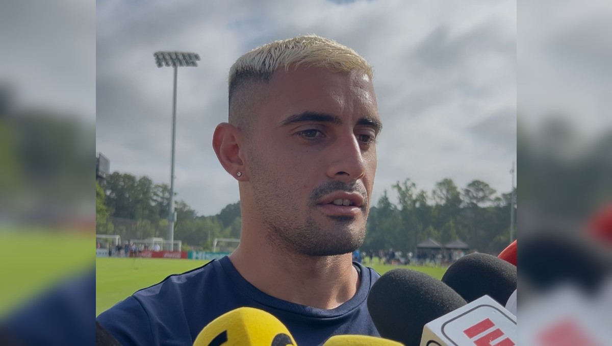 Germán Berterame afirma que hay confianza en Rayados de cara a duelo ante Borussia Dortmund (Felipe Galindo)