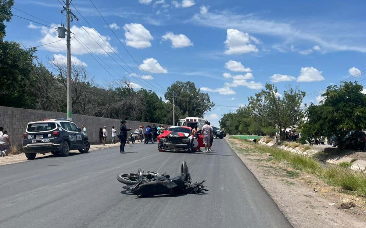 La joven conductora del auto deportivo quedó detenida. l Especial