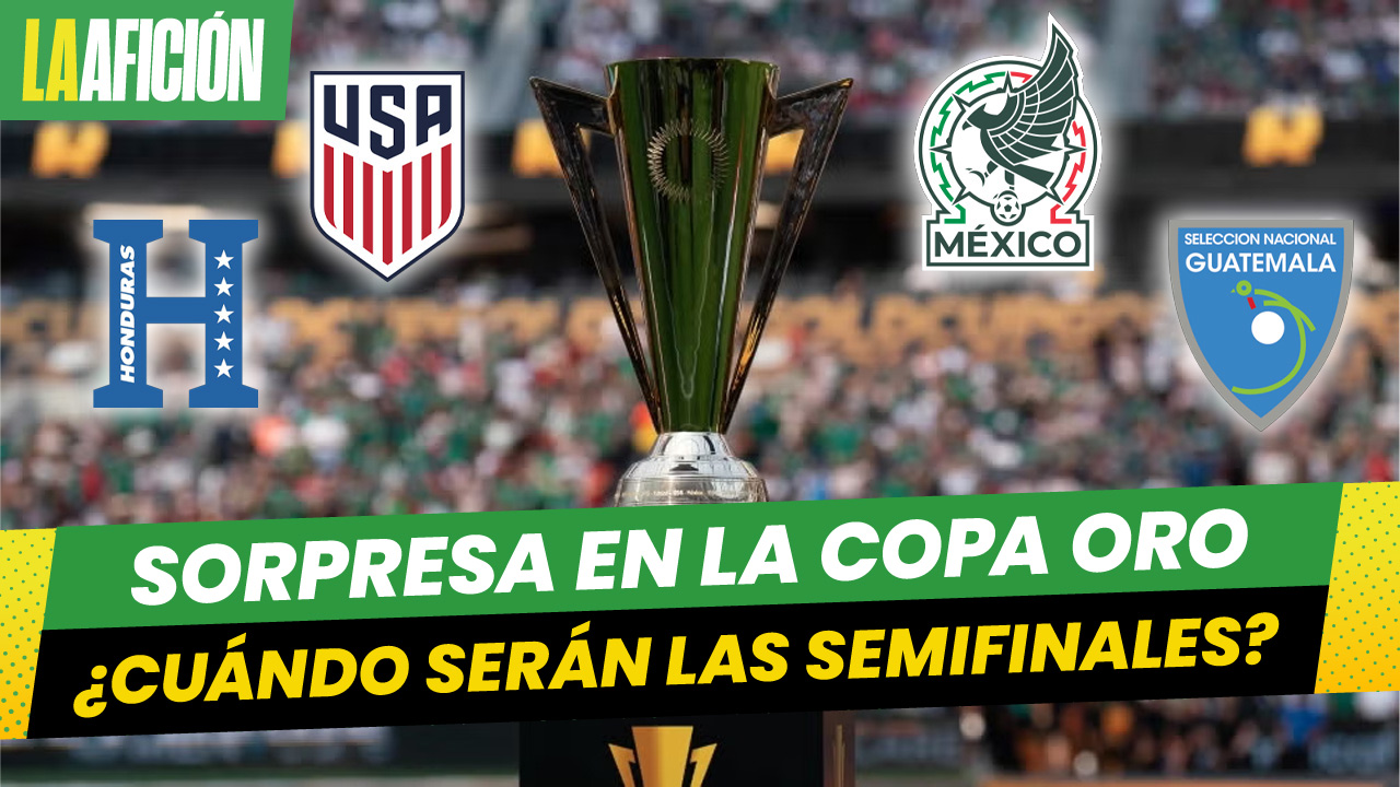 Partidos imperdibles ¿Cuándo cómo se jugarán las semifinales de la Copa Oro 2025?