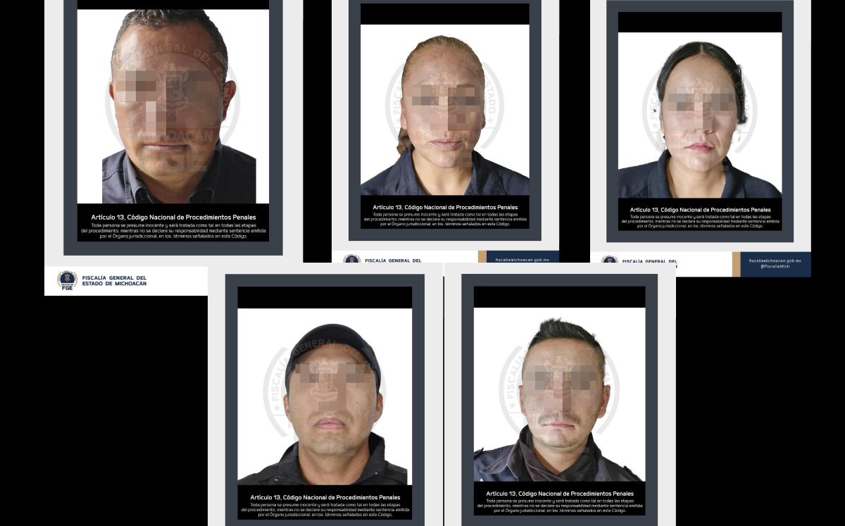 Estos son los policías presuntamente implicados en la desaparición forzada de tres personas. | Especial