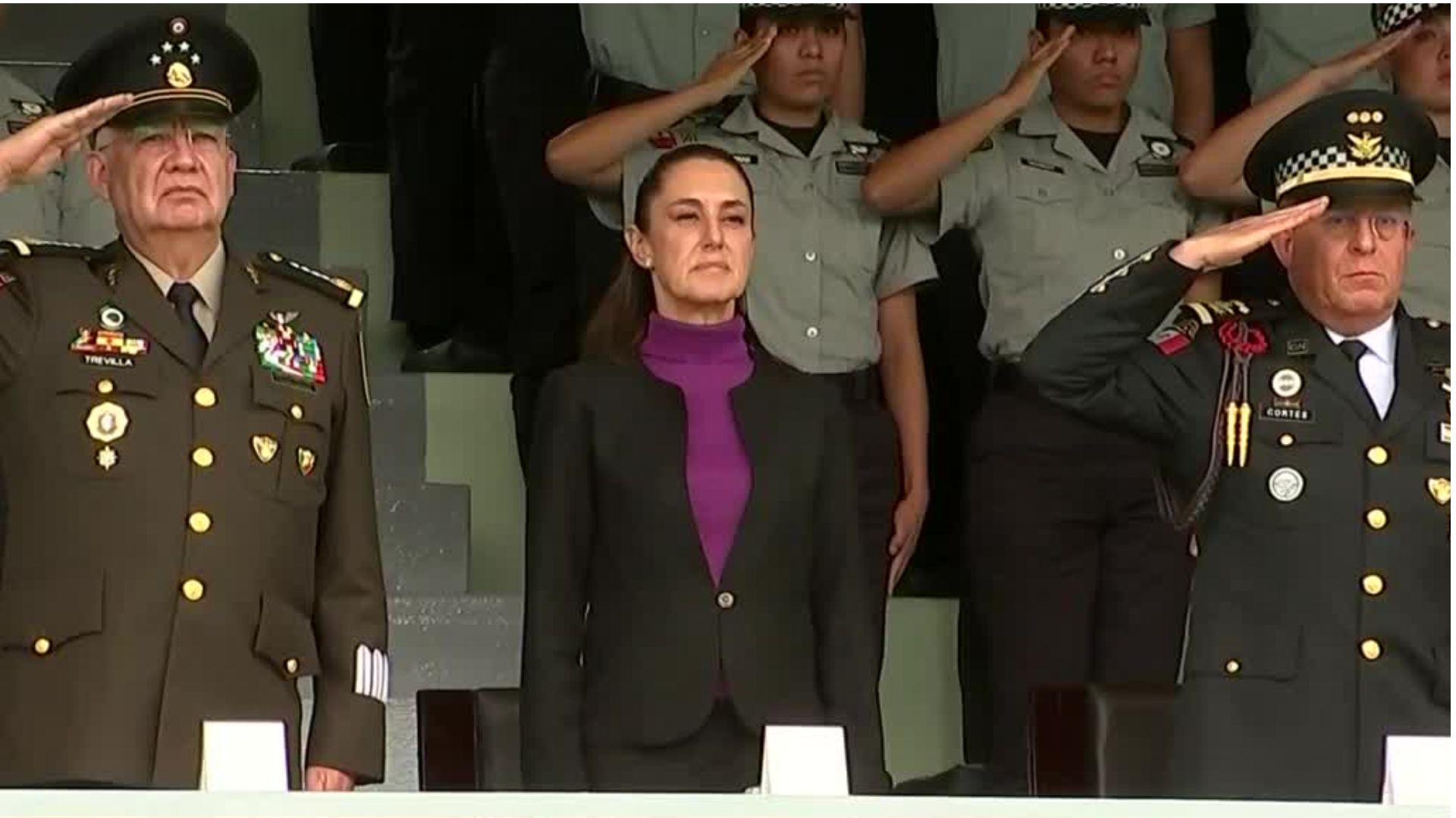 La presidenta Claudia Sheinbaum celebra el sexto aniversario de la Guardia Nacional