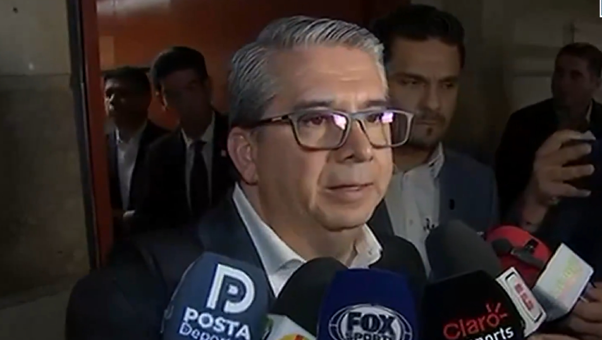 El presidente de Leones Negros se presentó este lunes en la Cámara de Diputados (Foto: Cortesía)