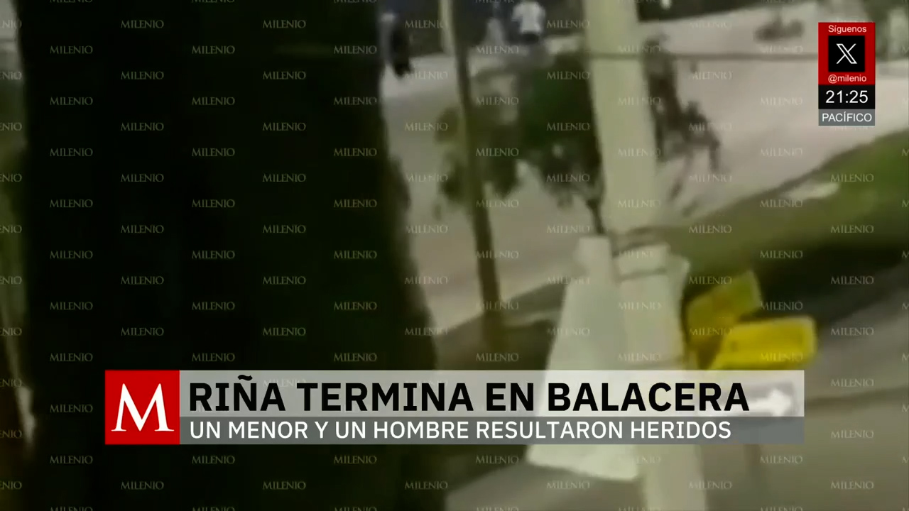 Riña entre pandillas termina en balacera con menor herido en Aguascalientes