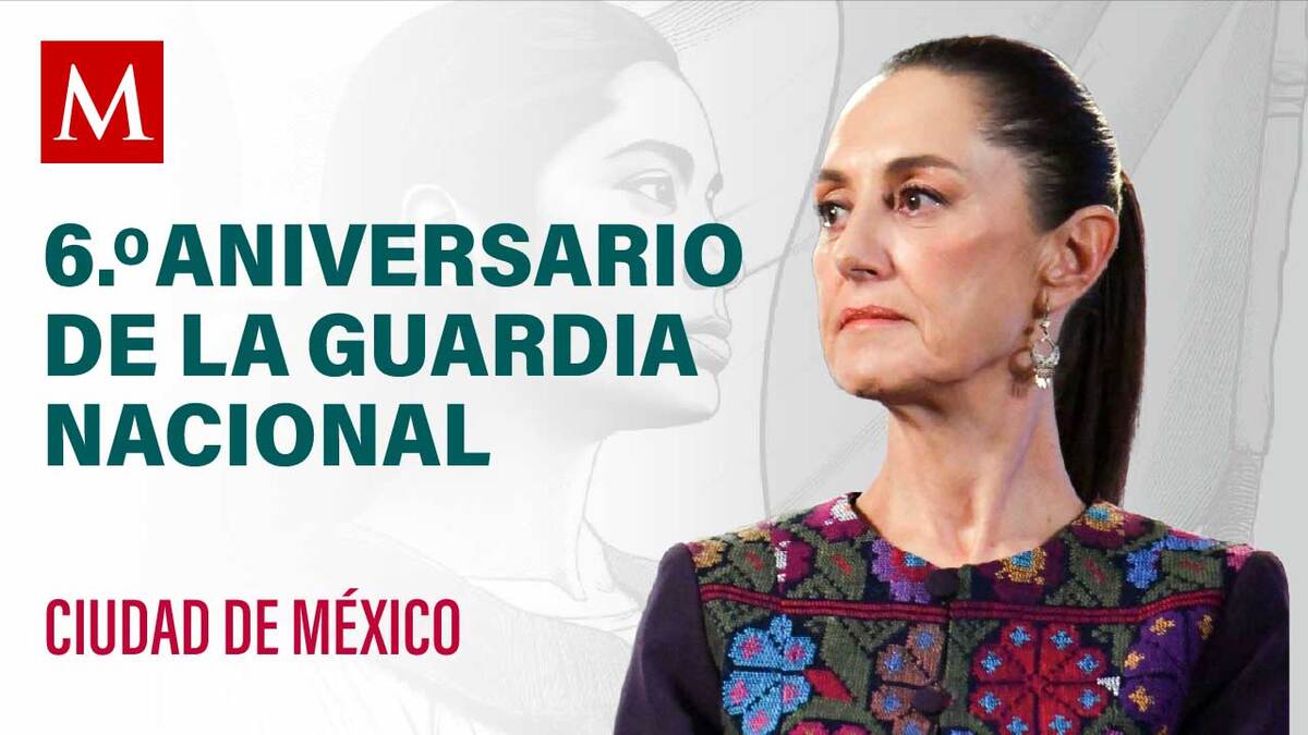 Sheinbaum preside el 6to Aniversario de la Guardia Nacional
