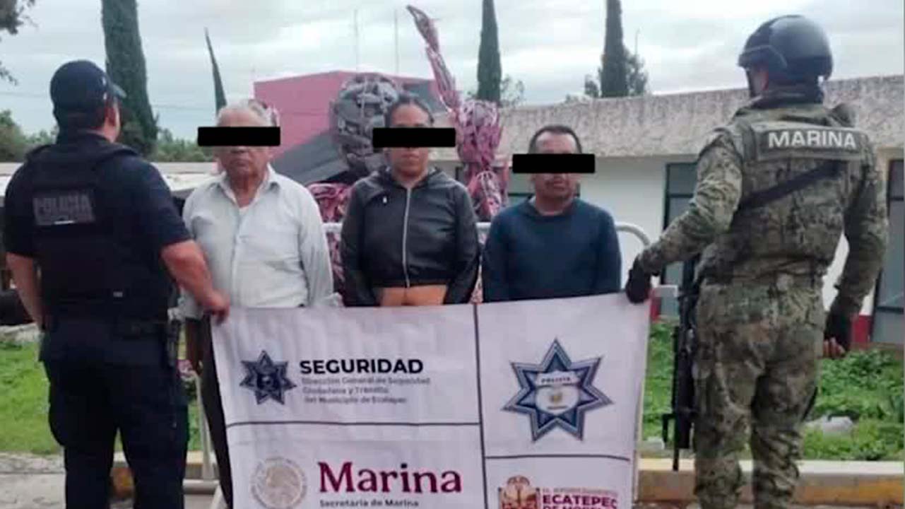 Autoridades detienen a tres personas por abuso sexual contra una menor en Edomex