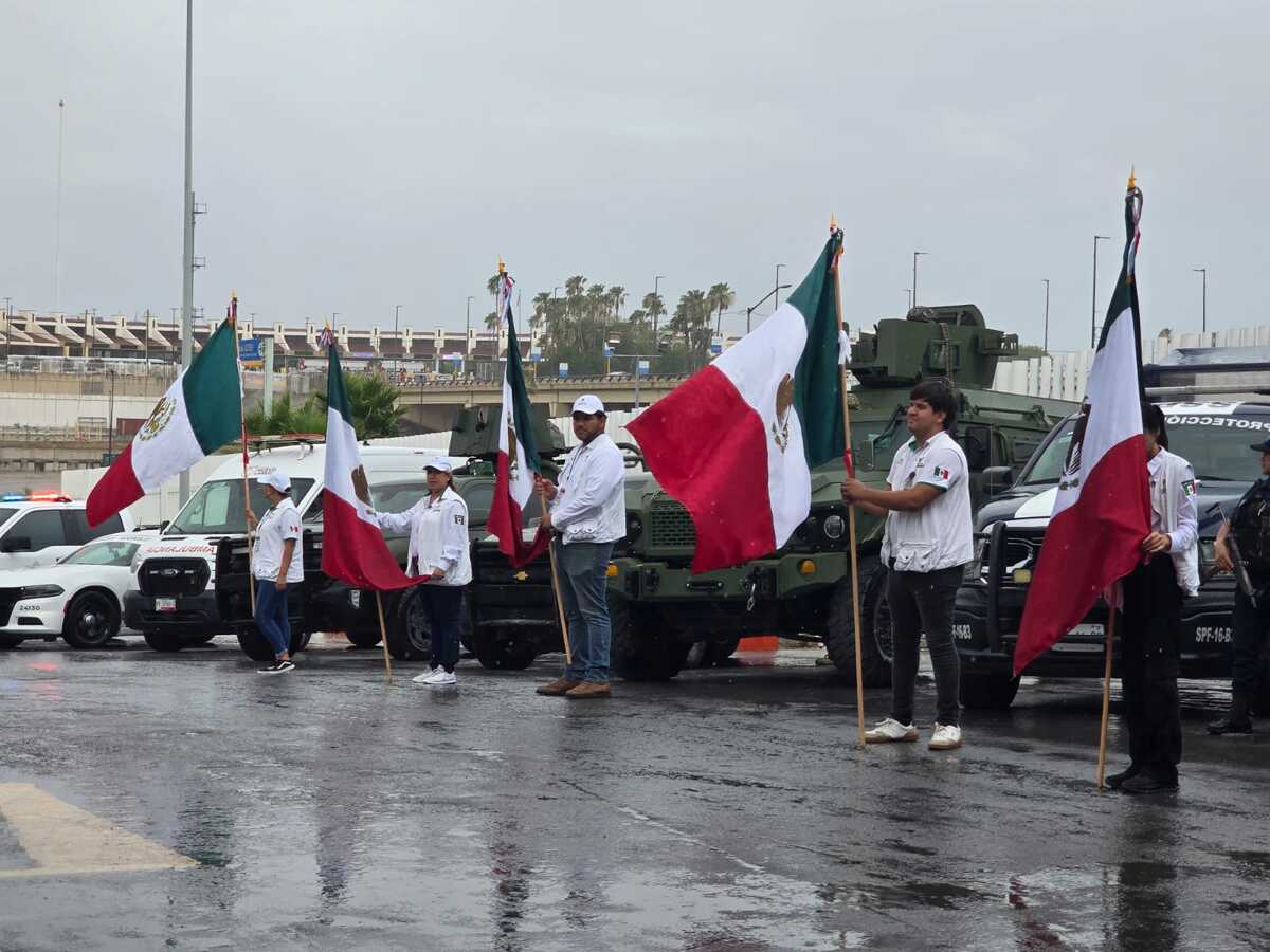 Autoridades de los tres niveles de gobierno y de seguridad dieron arranque en Nuevo Laredo el operativo “Héroes Paisano 2025”