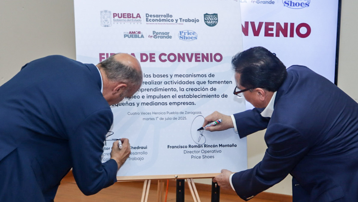Firman convenio la Secretaría del Trabajo y Price Shoes | Agencia Es Imagen