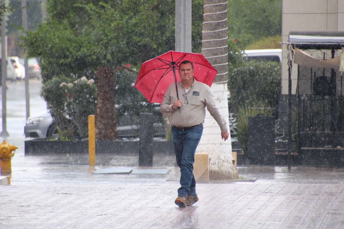 Lluvia en Torreón. (Archivo: Verónica Rivera)