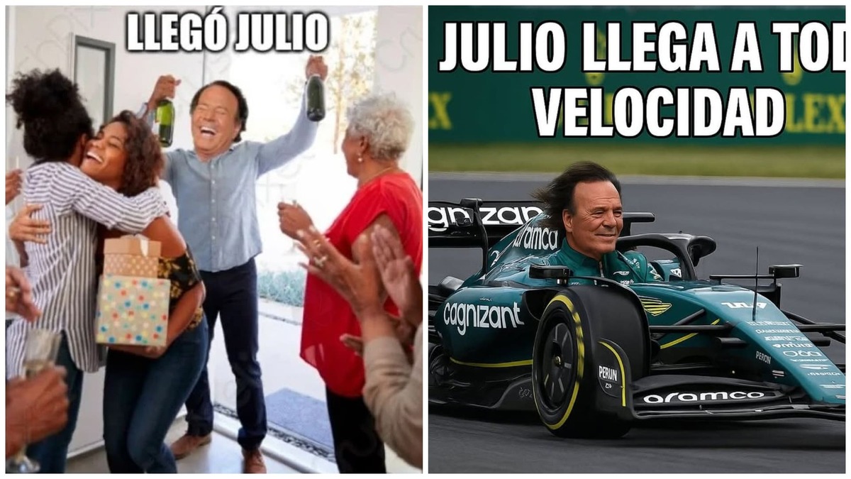 Memes por la llegada del mes de julio invaden las redes; Julio Iglesias protagoniza | Especial