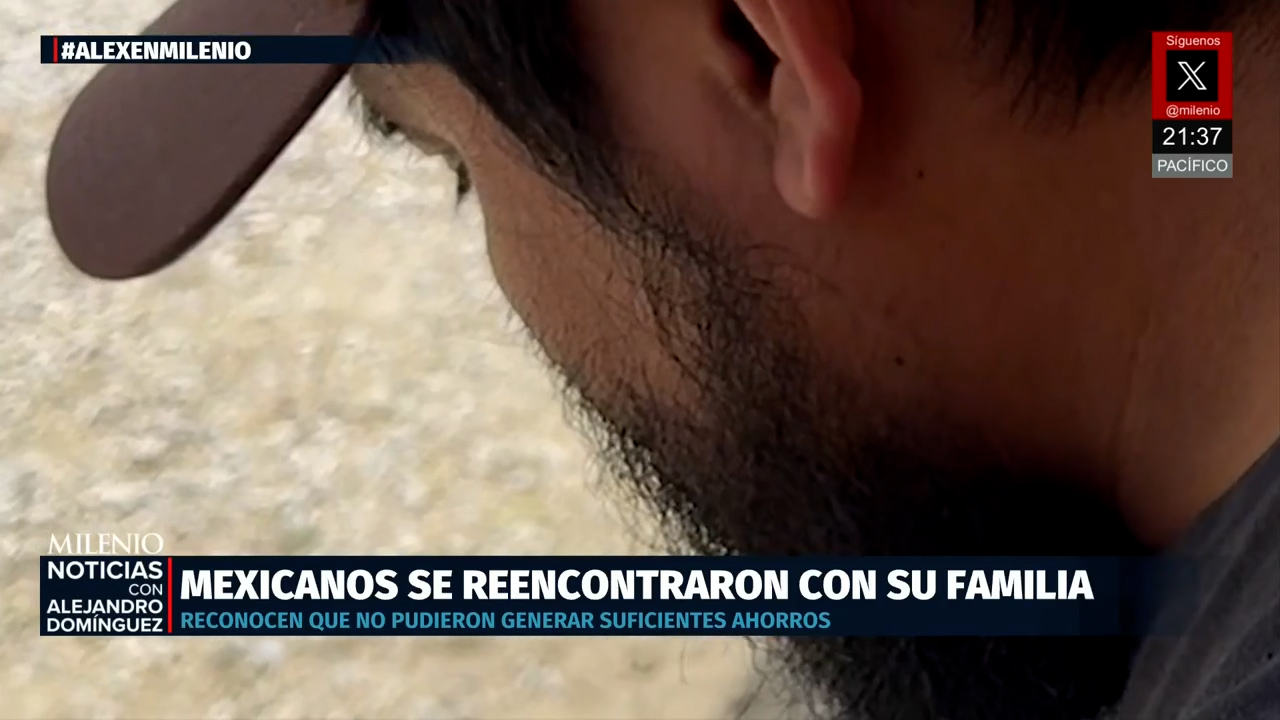 Dos mexicanos deportados regresan a casa y se reúnen con familia en Chiapas