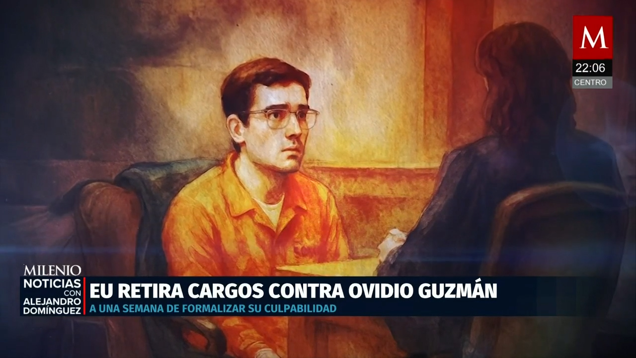 Ovidio Guzmán logra que en NY retiren cargos tras declararse culpable