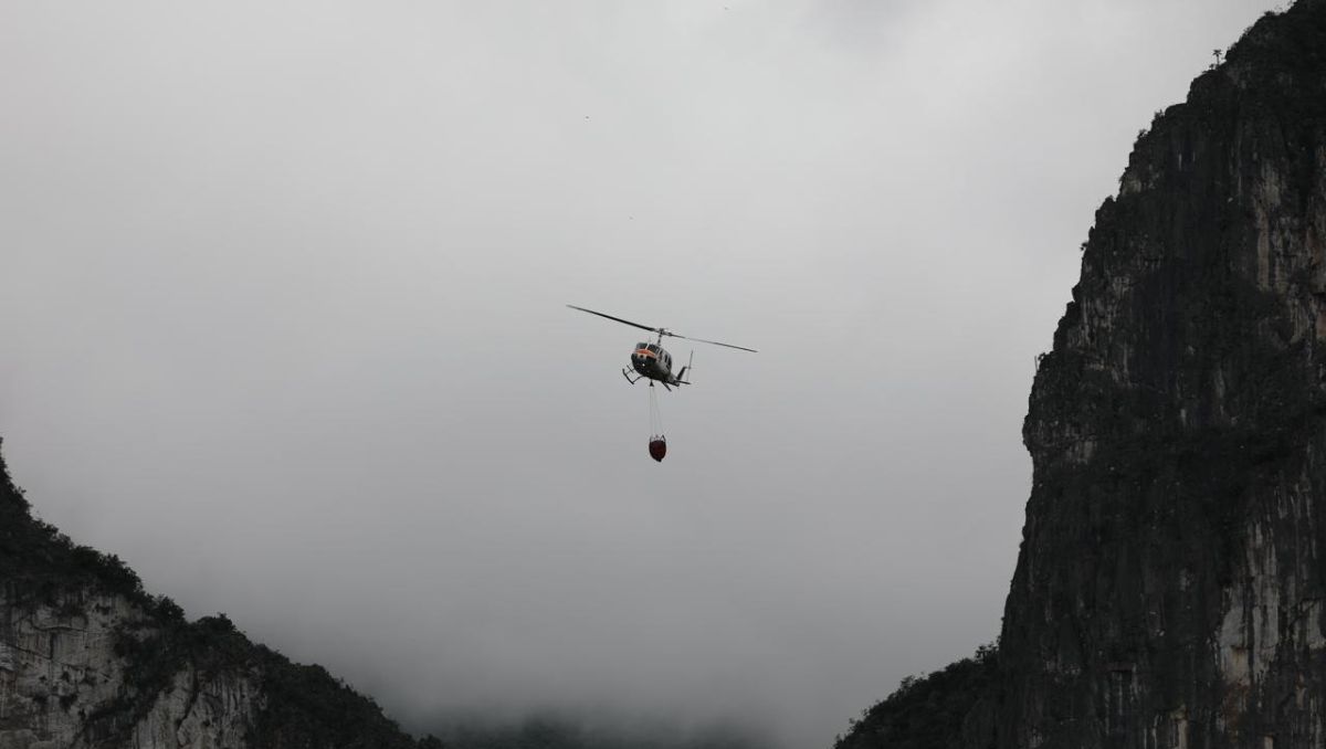 Actualmente, el siniestro en territorio del municipio de Monterrey presenta un 100% de control | Foto: Pedro Delgado