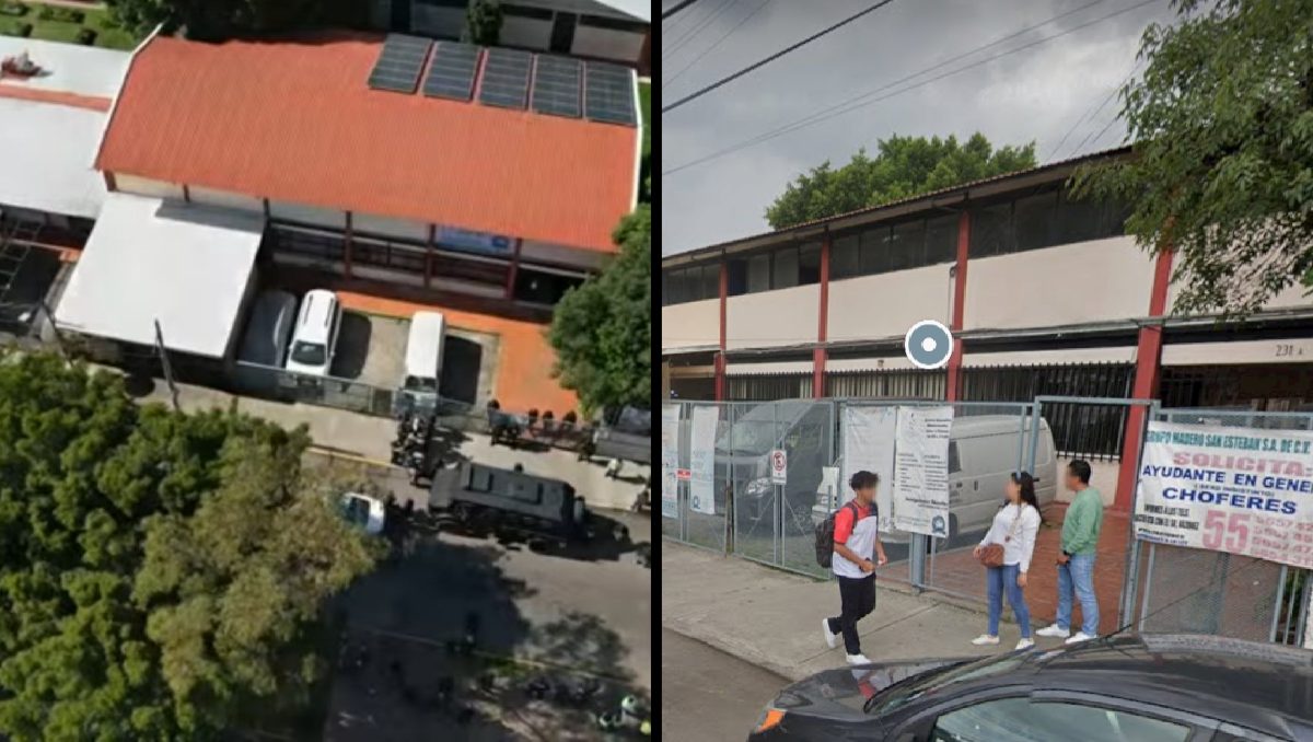 La situación de emergencia se suscitó dentro del área comunitaria de una iglesia | MILENIO/Google Maps