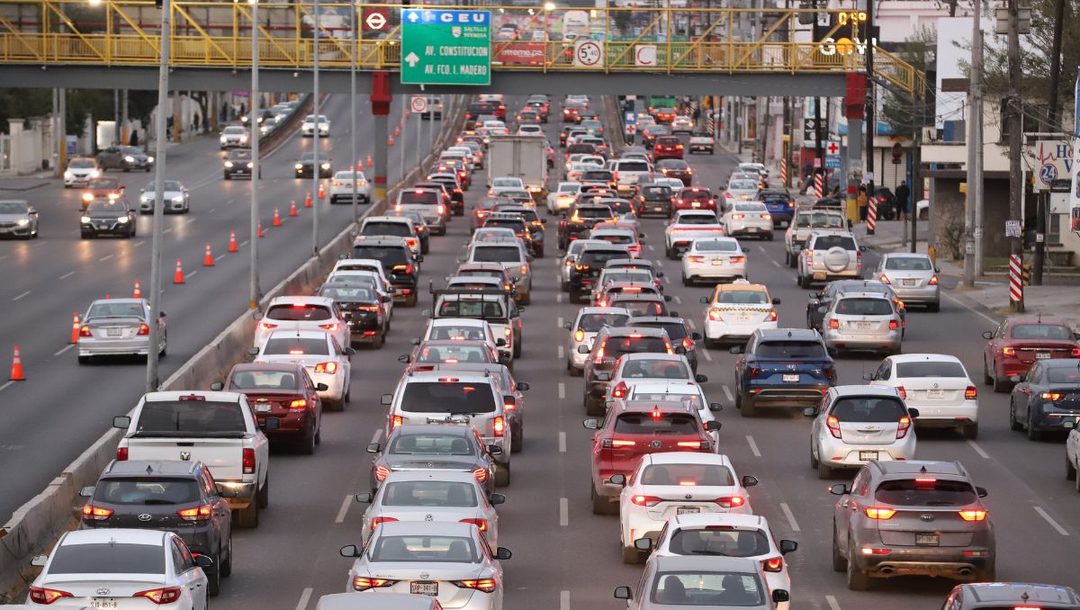 Tráfico en Monterrey. Luis Guerra