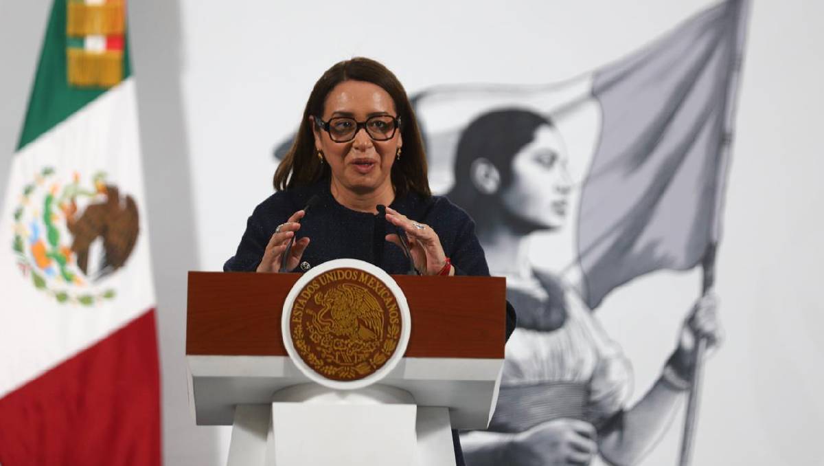 Azucena Cisneros afirma que la zona oriente de Edomex presenta rezagos históricos en materia del agua. Foto: (Jorge Carballo)