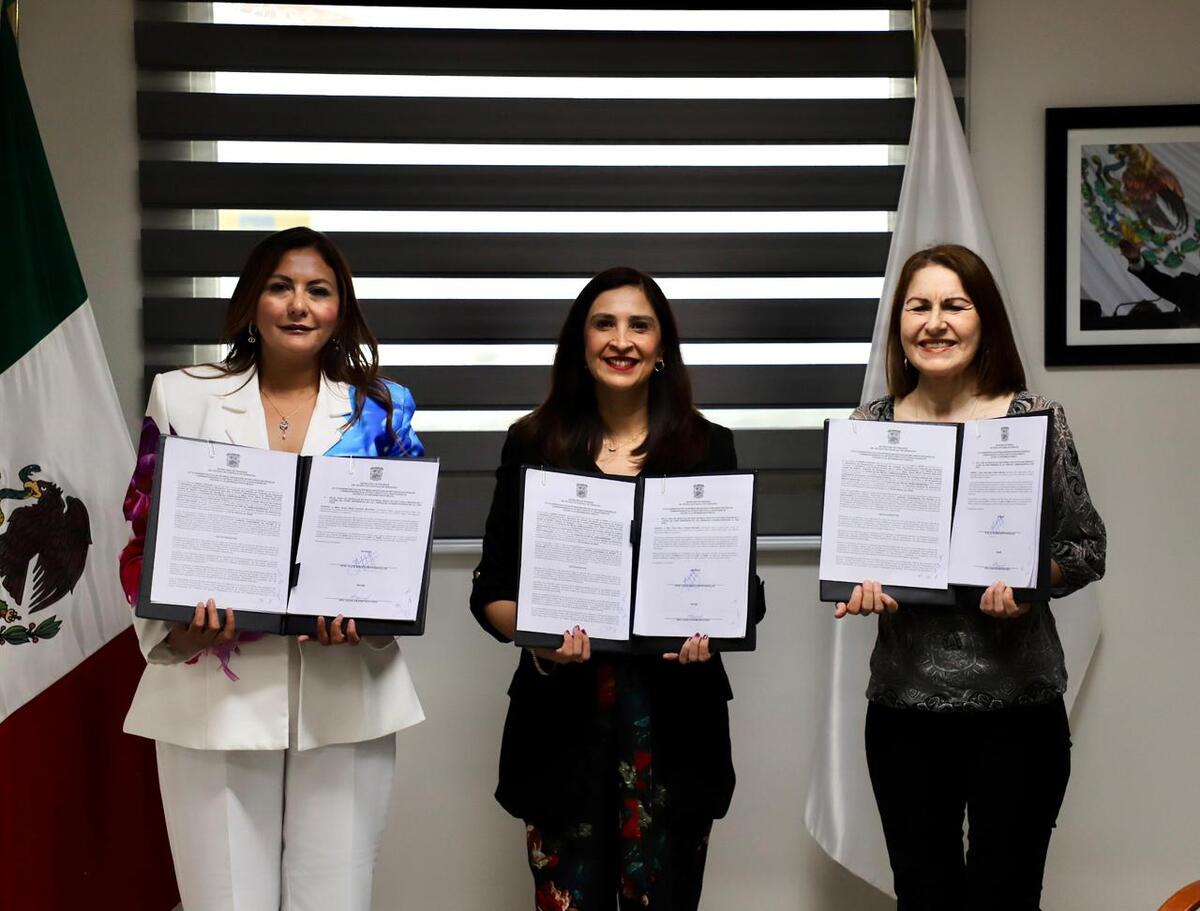 Se contó con la representación de la directora de Patrimonio de la Secretaría de Finanzas, Liliana Aguirre Sepúlveda.| Cortesía
