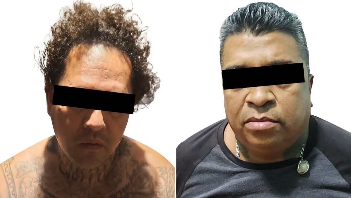Detienen a Felipe Jesús 'N', alias 'Franco 6', y a Marcelino 'N'. | SSPC