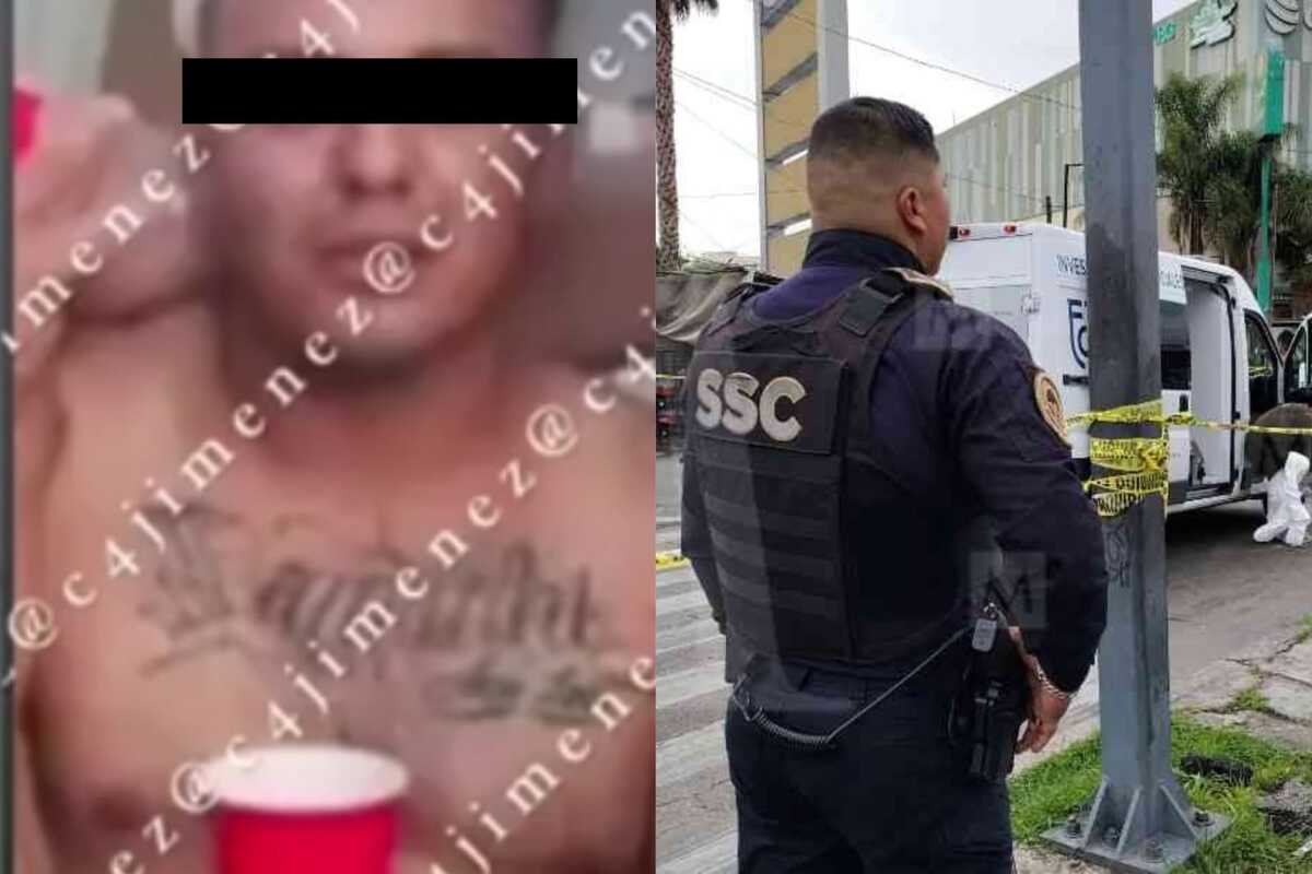 El hombre es ligado con una banda local de la CdMx.