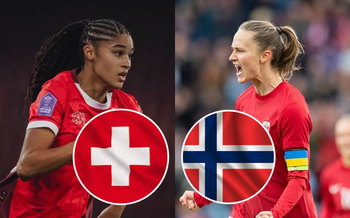¿A qué hora juega Suiza vs Noruega? | Eurocopa Femenina 2025 HOY (Instagram @sydneyjoy.schertenleib / @graham95)